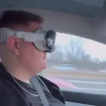 Pemilik Tesla Diperingatkan Tak Gunakan Apple Vision Pro Saat Berkendara Setelah Video Viral