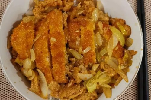 Resep Chicken Katsu Don ala Jepang, Cocok untuk Makan Siang