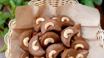 Resep Cookies Coklat Mede 1/2 Kg Tepung Manis dan Renyah