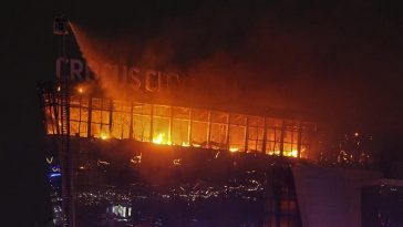 Korban Tewas Penembakan di Gedung Konser Moskow Jadi 133 Orang