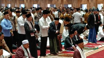 Presiden Jokowi dan Ma'ruf Amin Sholat Id di Masjid Istiqlal