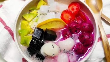 Resep Takjil Es Campur Buah Pelangi, Segarnya Mantap