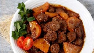 Bistik Bola-Bola Daging