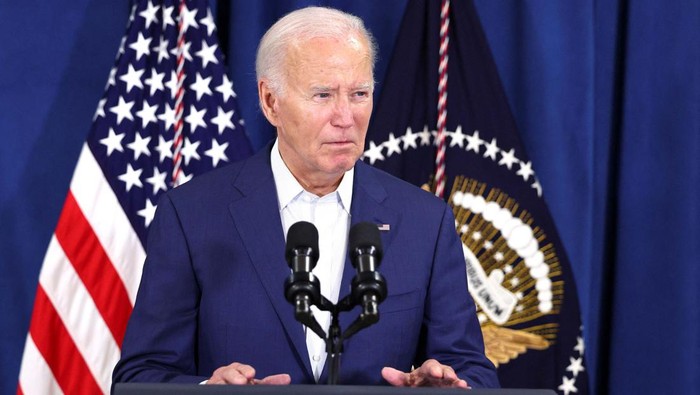 Joe Biden Mundur dari Pencalonan Presiden AS, Serahkan Nominasi ke Kamala Harris