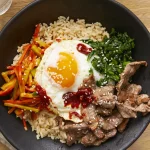 Resep Bibimbap, Nasi Korea dengan Campuran Sayuran, Daging Sapi dan Lainnya