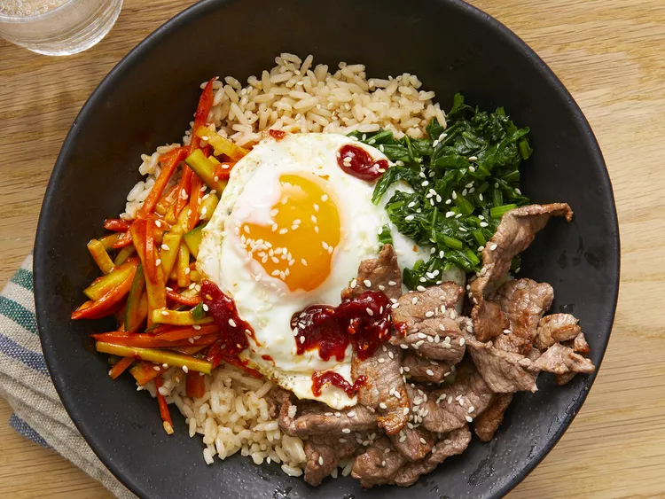 Resep Bibimbap, Nasi Korea dengan Campuran Sayuran, Daging Sapi dan Lainnya
