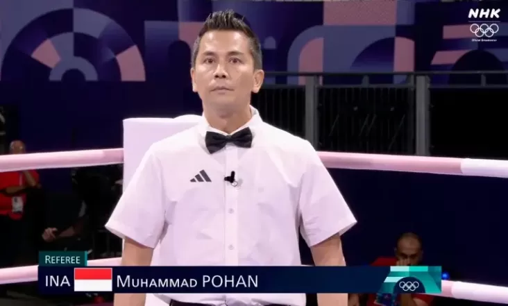 5 Hal tentang Boy Pohan, Wasit Tinju Asal Indonesia di Olimpiade Paris 2024