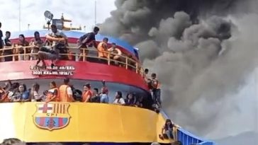 Kapal KM Barcelona Terbakar: Korban Meninggal Jadi 5 Orang, Ada Ibu Hamil