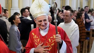 Kardinal Matteo Zuppi Bacakan Satu per Satu Nama Ribuan Anak Korban Gaza Saat Pimpin Doa di Italia