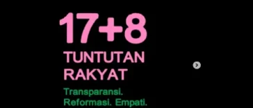 17+8 Tuntutan Rakyat untuk Pemerintah Viral, Apa Isinya?