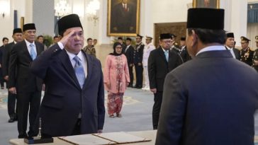 Daftar Lengkap Menteri, Wamen dan Pejabat Dilantik Prabowo Hari Ini
