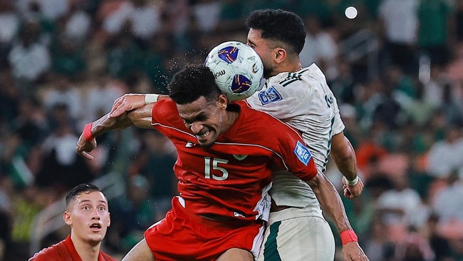 Hasil Kualifikasi Piala Dunia 2026: Indonesia Kalah 2-3 Vs Arab Saudi