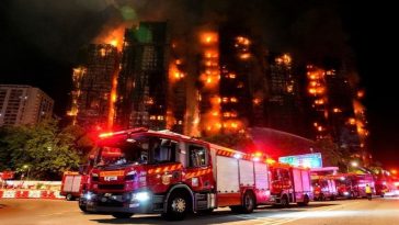 Damkar Ungkap Kejanggalan Kebakaran 7 Gedung Apartemen Hong Kong