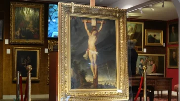 Sempat Hilang 4 Abad Lamanya, Lukisan Yesus Disalib Laku Rp41 Miliar