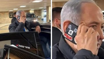 Viral Kamera Ponsel Benjamin Netanyahu Ditutup Selotip, Takut Diretas?